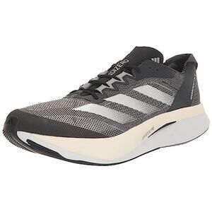 NWT adidas Men’s Adizero Boston 12 Running Shoes Black White Carbon Size 11